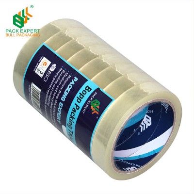 BOPP OPP Transparent Packaging Adhesive Tape acrylic adhesive for office and school use